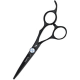 Togatta Inspire Professional 5 3/4" Black Shear with jeweled adjusting screw - Lotion Source