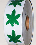 Hemp Leaf Tanning Stickers