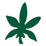 Hemp Leaf Tanning Stickers