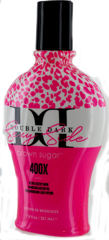 Brown Sugar Double Dark Sexy Side 400X Tanning Lotion 7.5 fl oz - Lotion Source