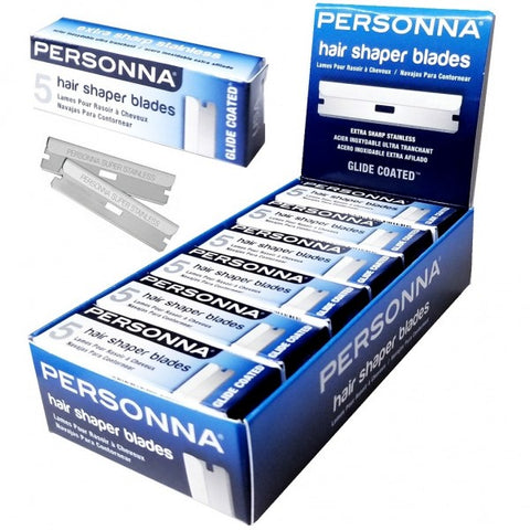 Personna hair shaper blades 12 boxes 60 blades - Lotion Source