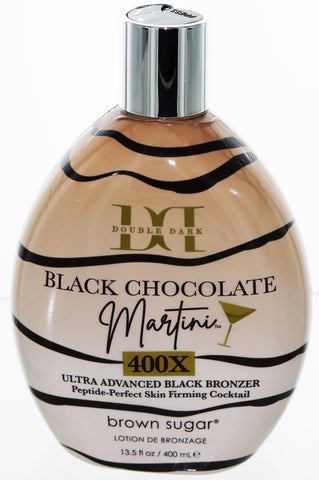 Black Chocolate Martini 400X with Ultra Advanced Black Bronzer, 13.5 fl oz - Lotion Source