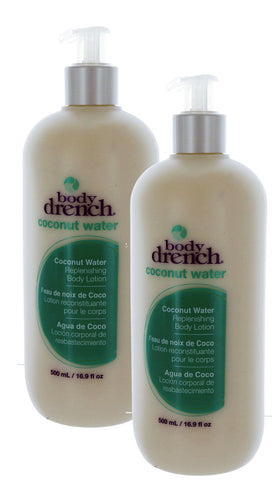 2 Pack Special. Body Drench Coconut Water Replenishing  Body Lotion - Lotion Source
