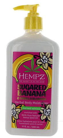 Hempz Sugared Banana & Vanilla Blossom Herbal Body Moisturizer - Lotion Source