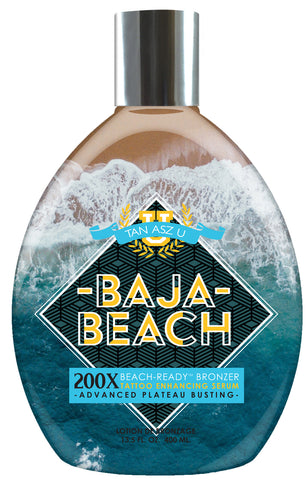 Tan Asz U Baja Beach 200X Beach Ready Bronzer 13.5 fl oz - Lotion Source