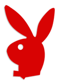 Playboy Bunny w/Tie Tanning Stickers