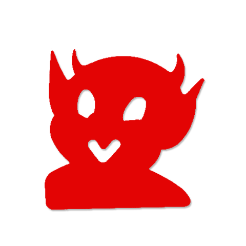 Devil Tanning Stickers