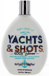 Double Shot Yachts & Shots Tanning Lotion with 400X Bronzer. 13.5 fl oz  by Tan Asz U - Lotion Source