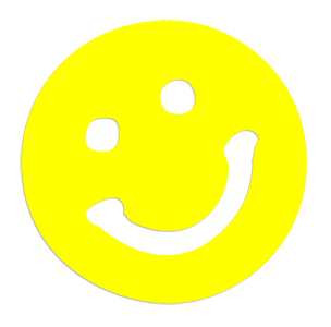 Smiley Face Tanning Stickers